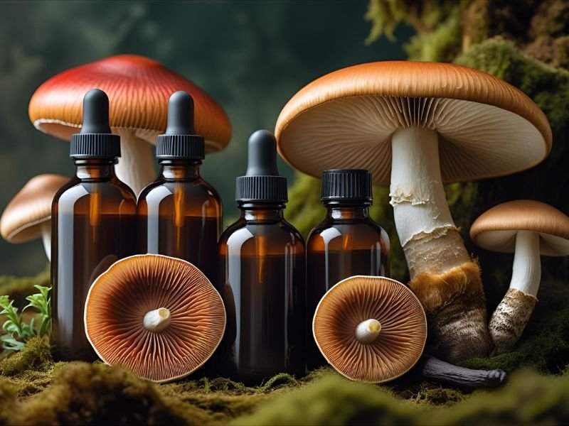 Medicinal mushrooms immune support supplements iHerb