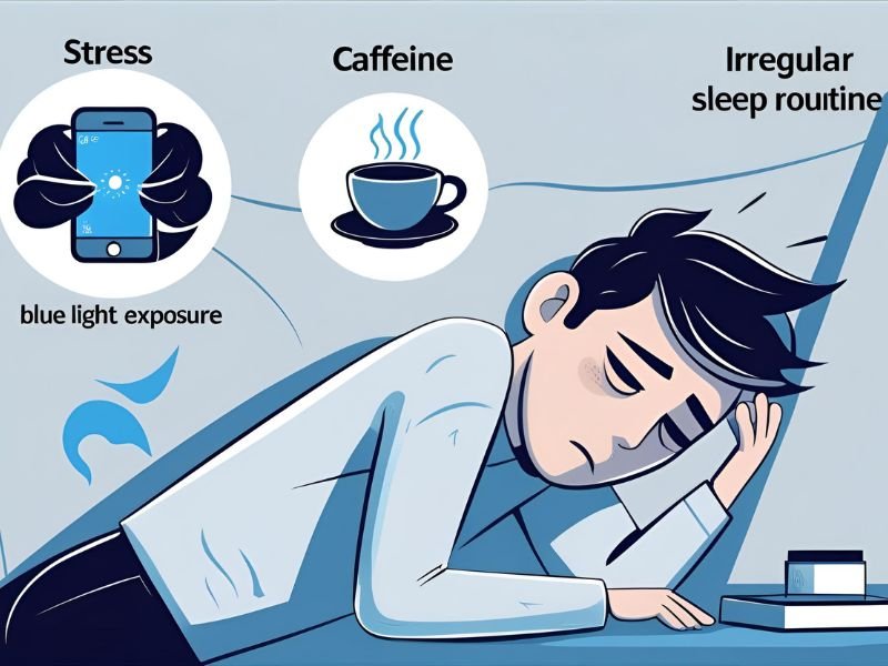 common causes of insomnia and poor sleep quality