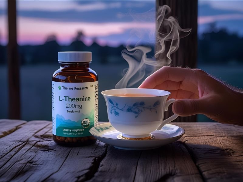 thorne l-theanine supplement iherb
