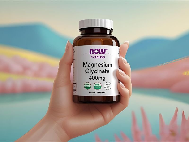 now foods magnesium glycinate supplement iherb